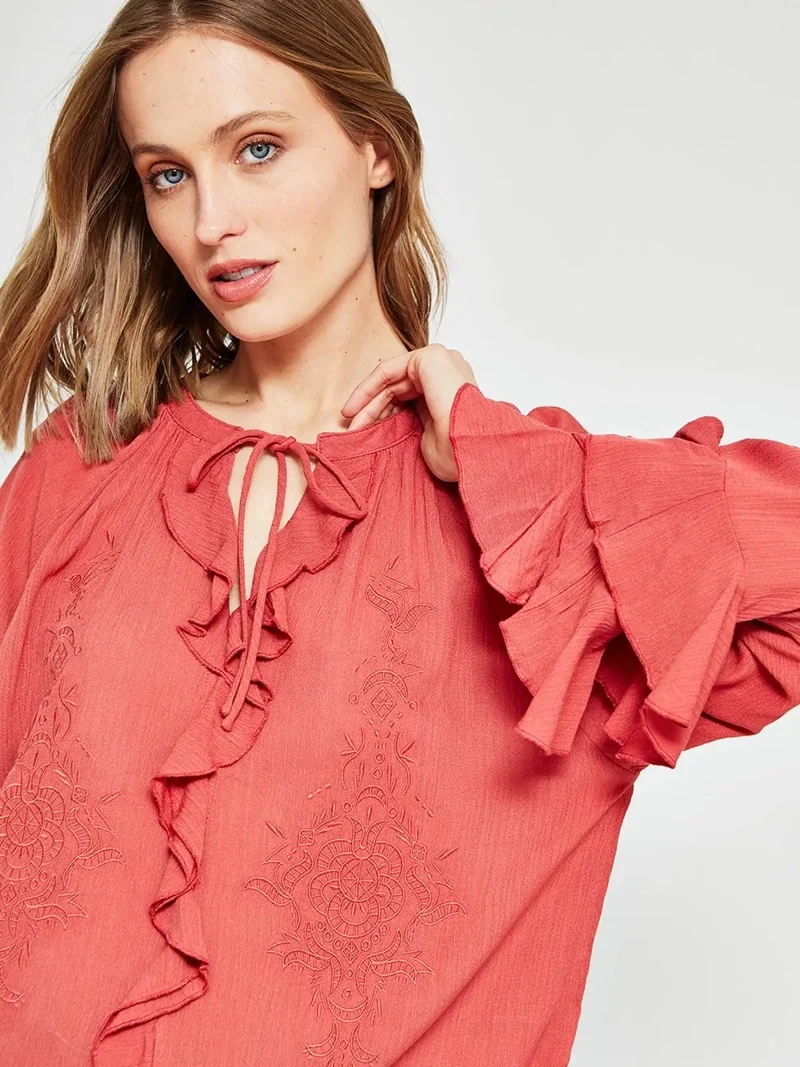 BLUSA MANGA LARGA MUJER TATIENNE - 4