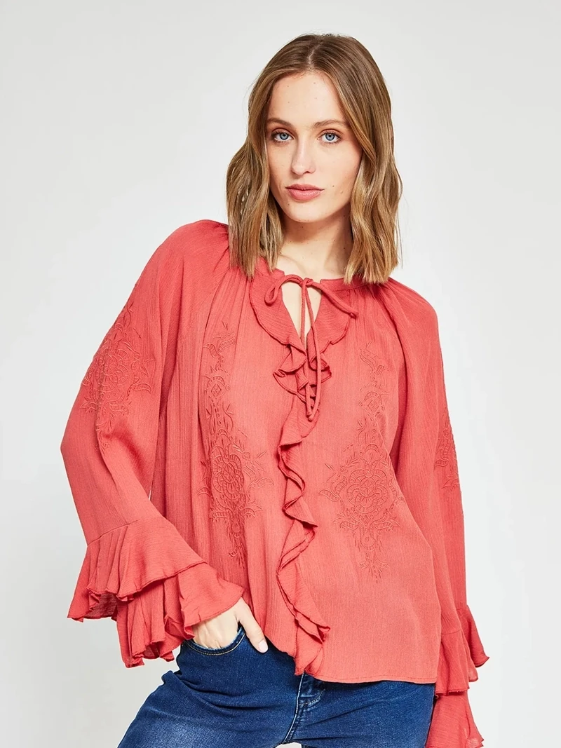 BLUSA MANGA LARGA MUJER TATIENNE - 2