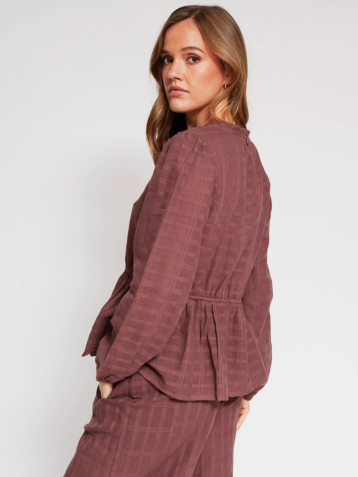 BLUSA MANGA LARGA ALGODÓN MUJER TATIENNE - 2