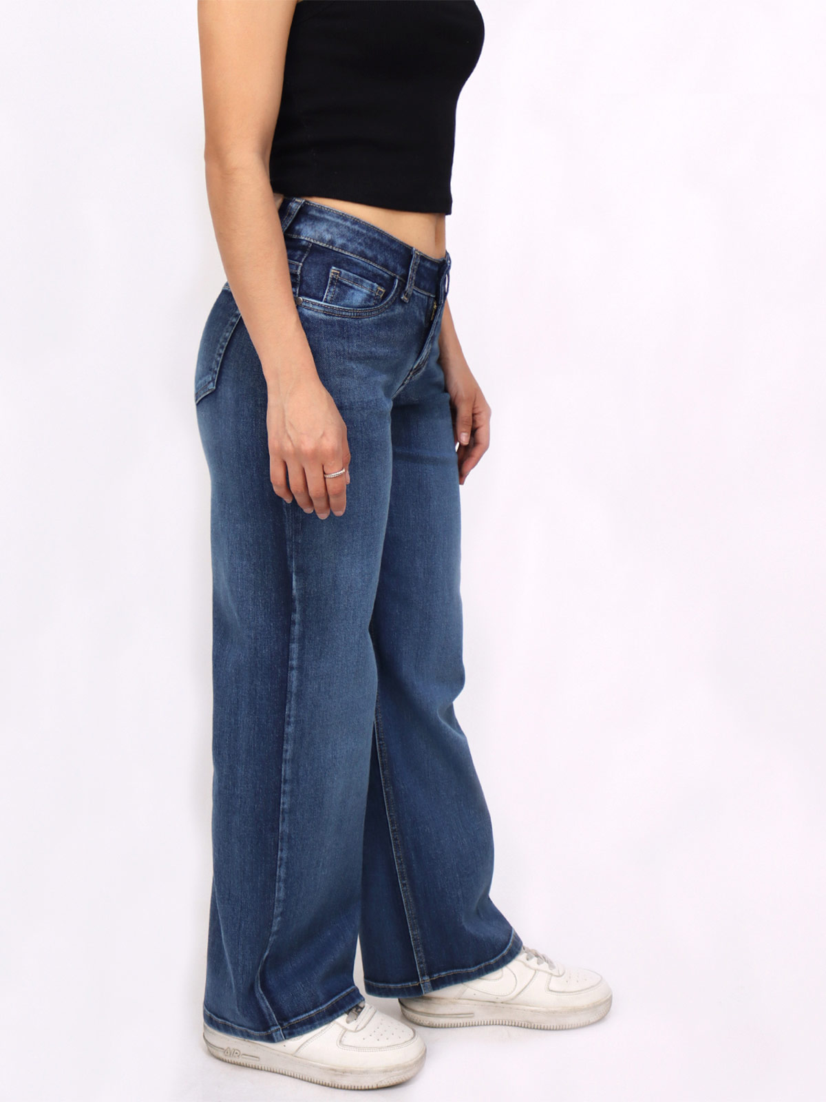 JEANS LOW RISE STRAIGHT MUJER KAYRA POBLET PERFECT FIT AMELIA - 2