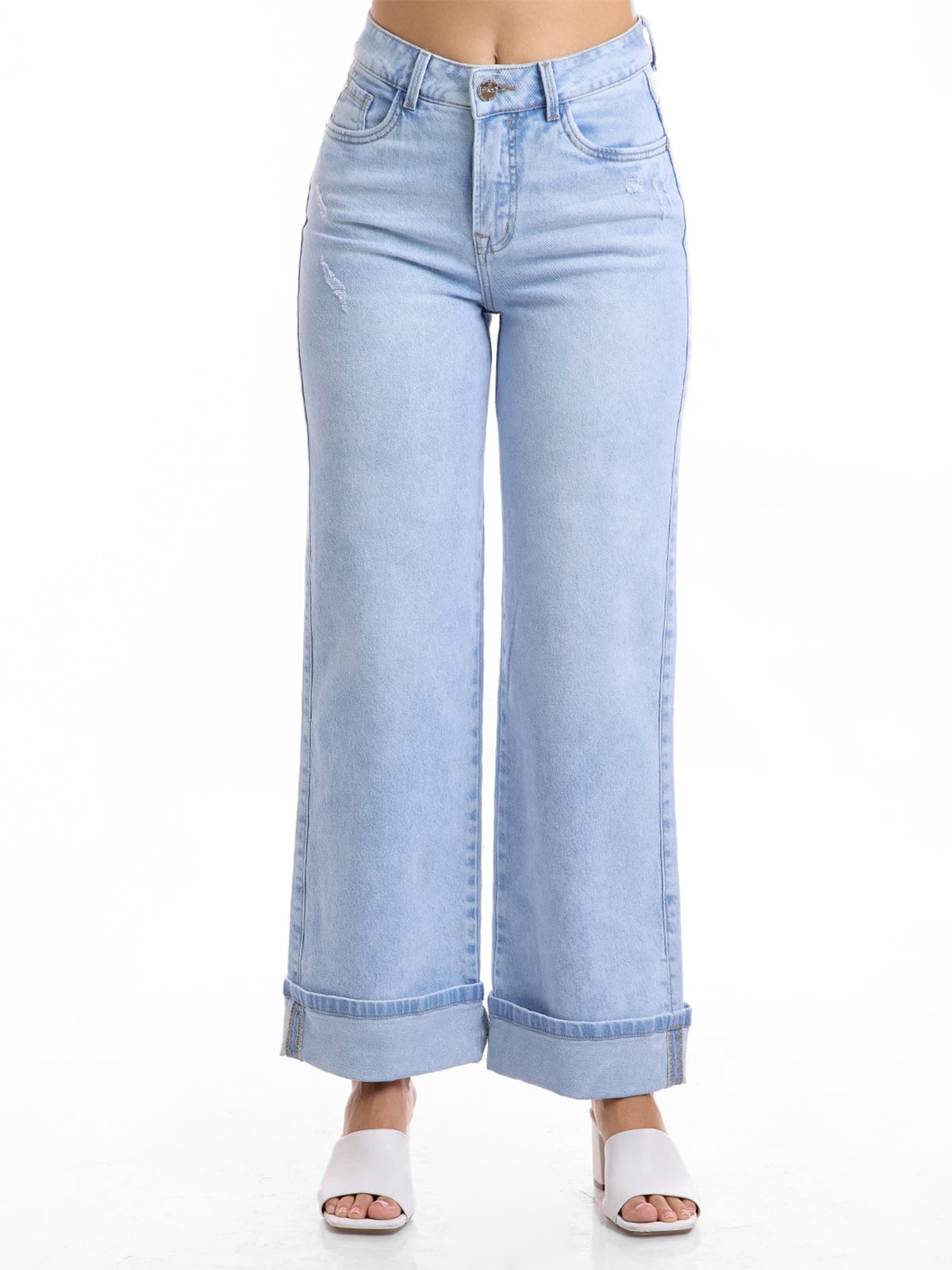 JEANS STRAIGHT MUJER METAL JEANS GITANA - 1