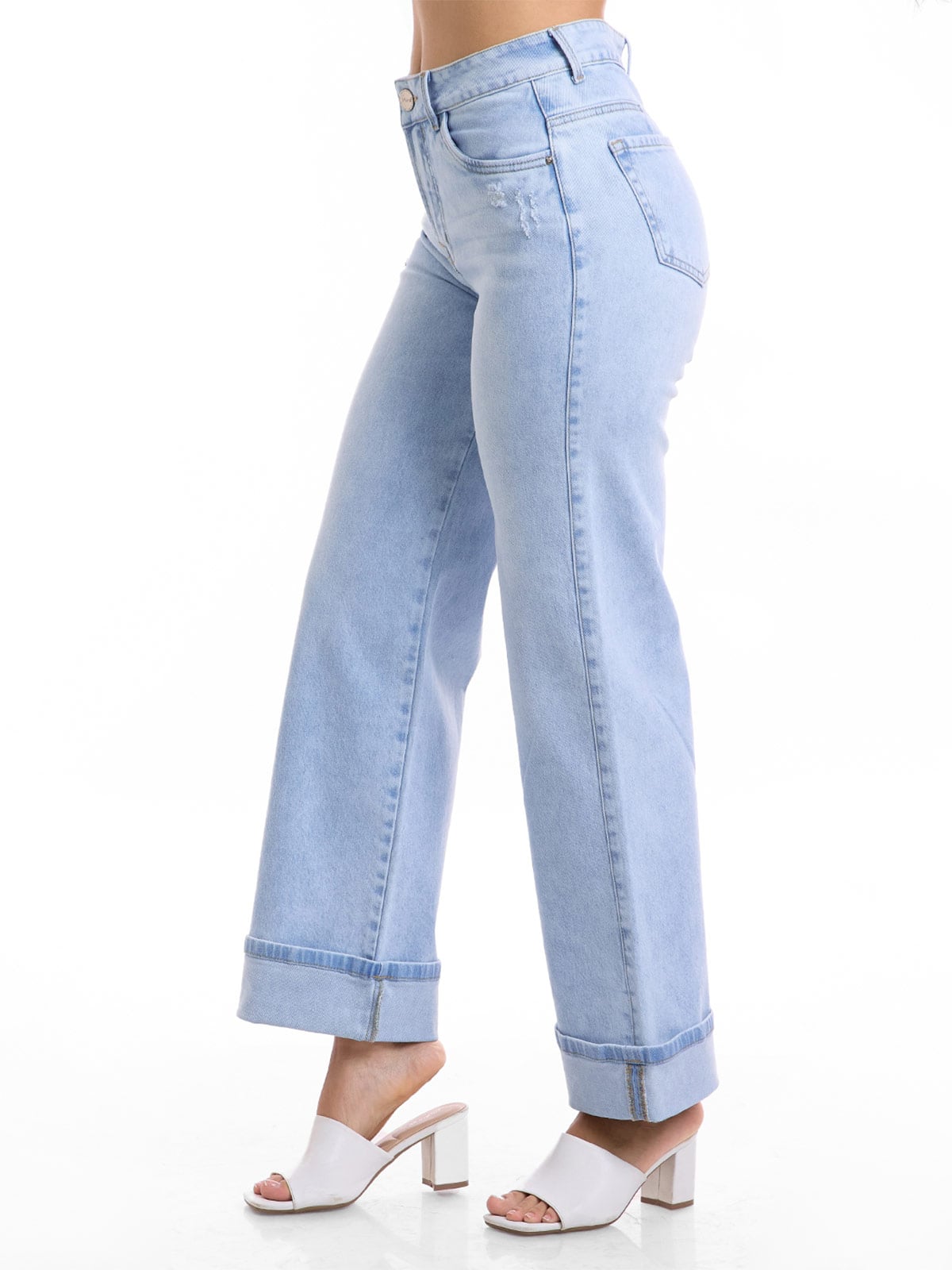JEANS STRAIGHT MUJER METAL JEANS GITANA - 4