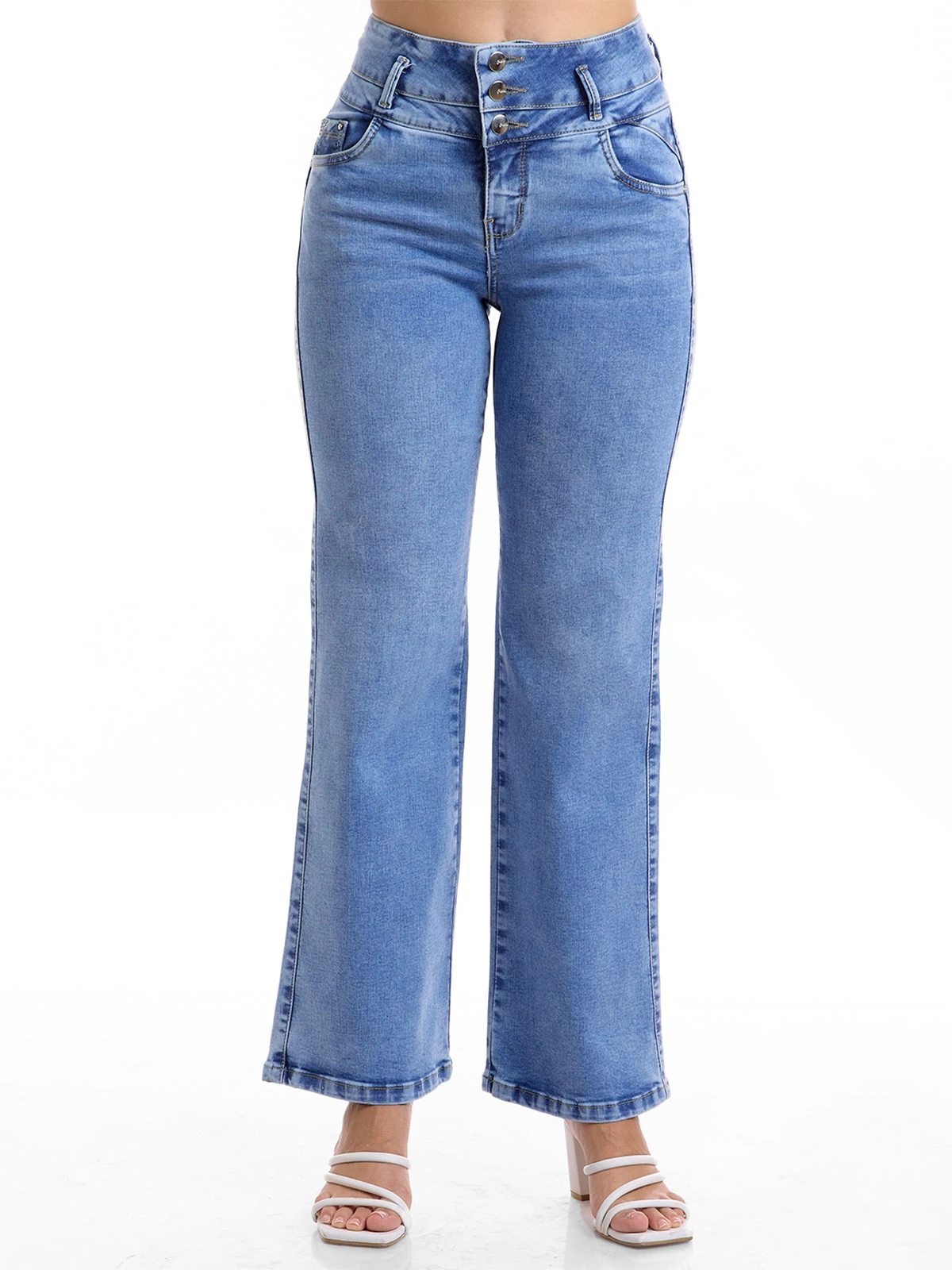 JEANS WIDE LEG MUJER METAL JEANS VALERIA - 1