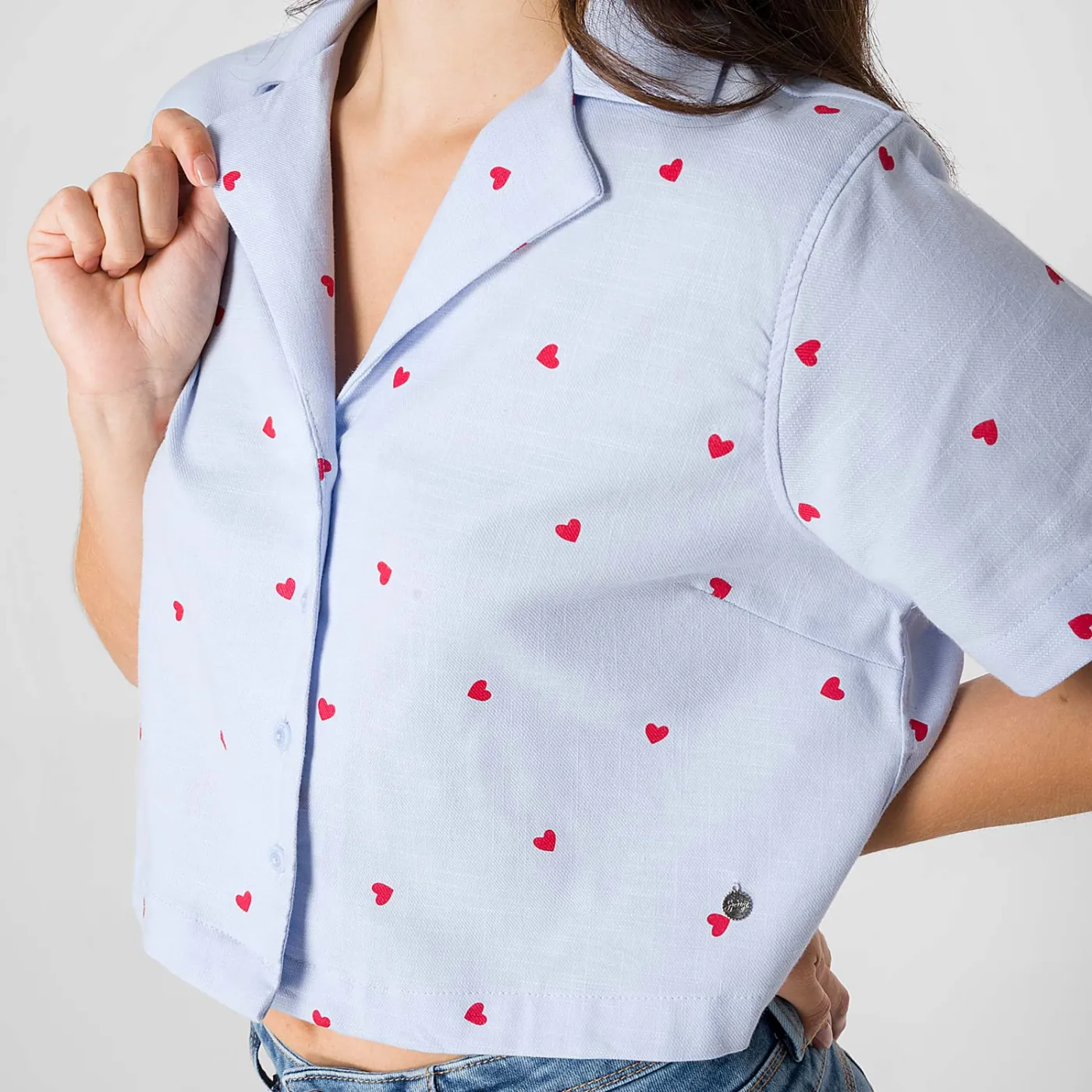 BLUSA MANGA CORTA MUJER SQUEEZE ASSALEA - 4