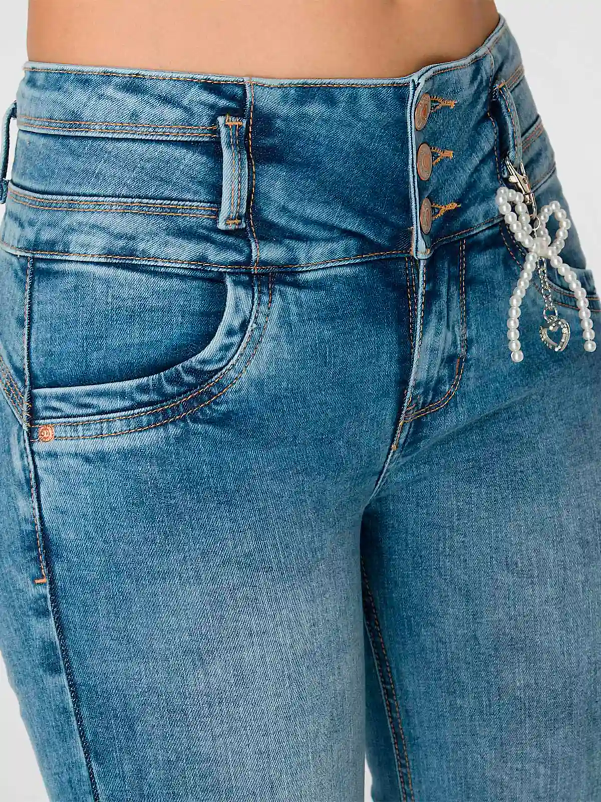 JEAN FLARE MUJER SQUEEZE DHAPHNE - 4