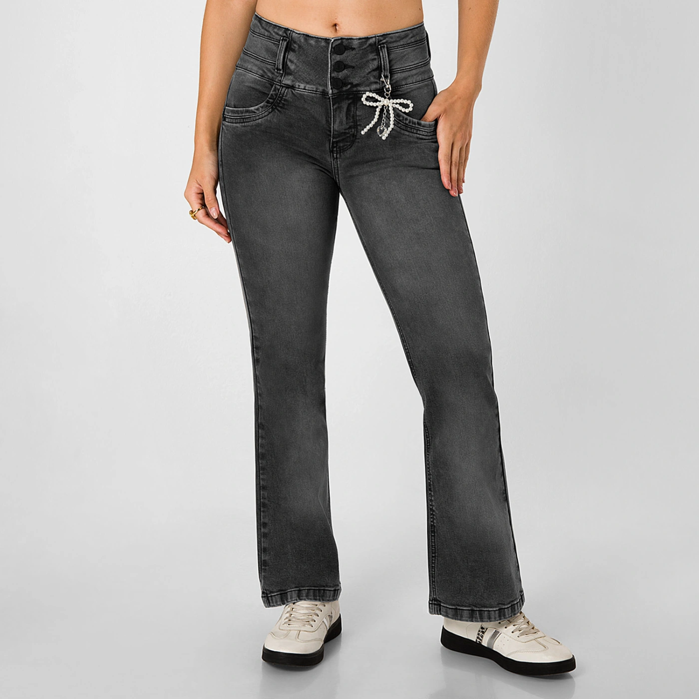JEAN FLARE MUJER SQUEEZE DHAPHNE - 1