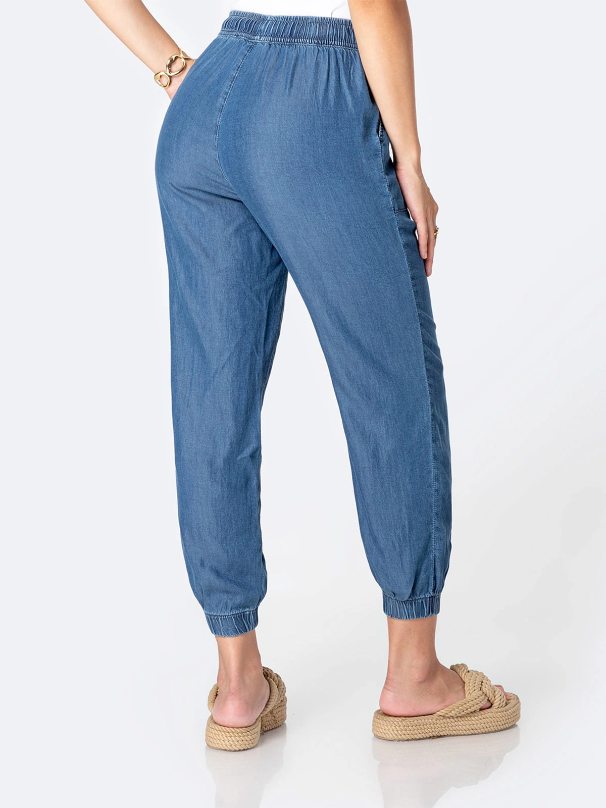JEANS JOGGER MUJER PIONER TAYLORH - 3