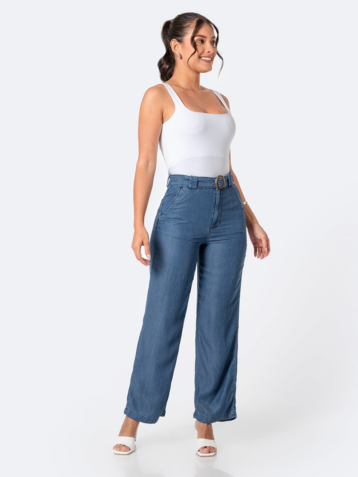 JEANS RECTO MUJER PIONER OFELIAH - 1