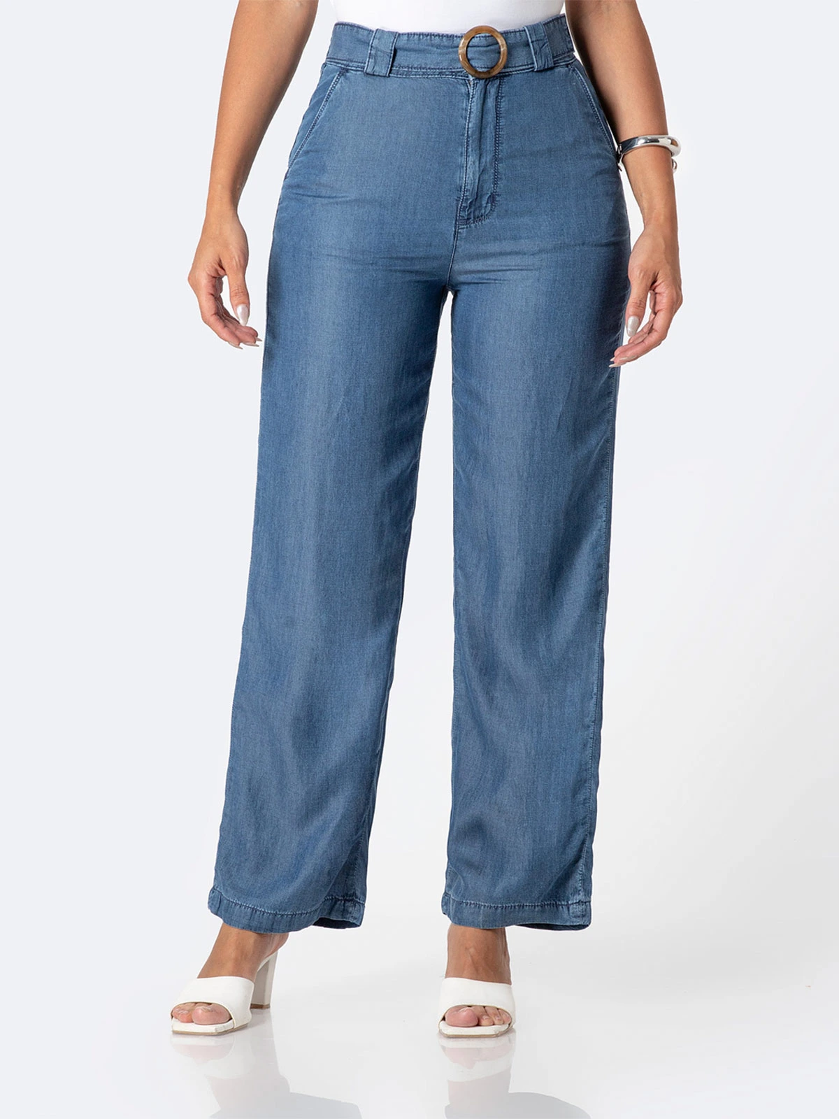 JEANS RECTO MUJER PIONER OFELIAH - 2