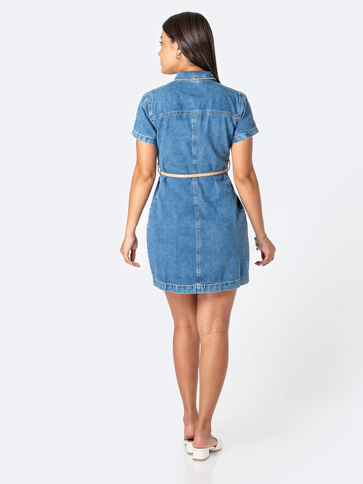 VESTIDO CORTO MUJER PIONER SHANICA - 4