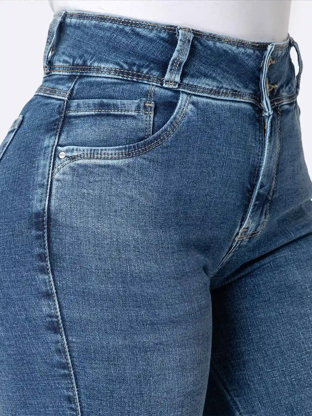 JEANS FLARE MUJER PIONER DYANET - 4