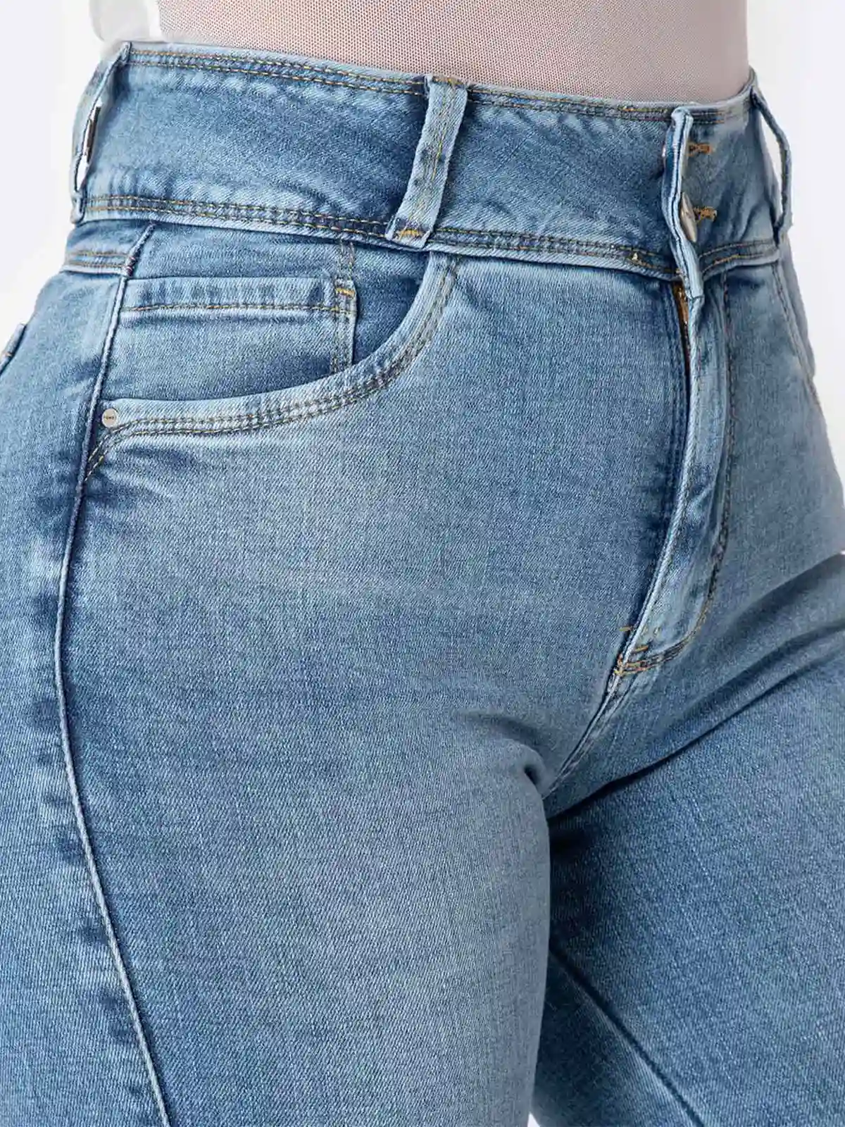 JEANS FLARE MUJER PIONER DYANET - 4