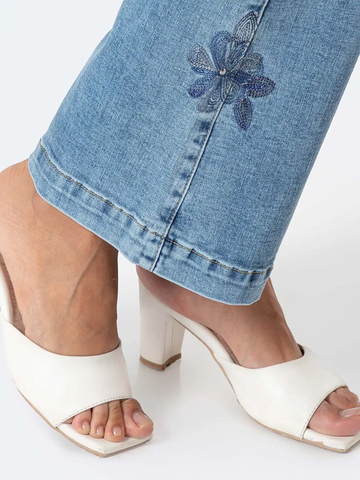 JEANS FLARE MUJER PIONER DYANET - 6