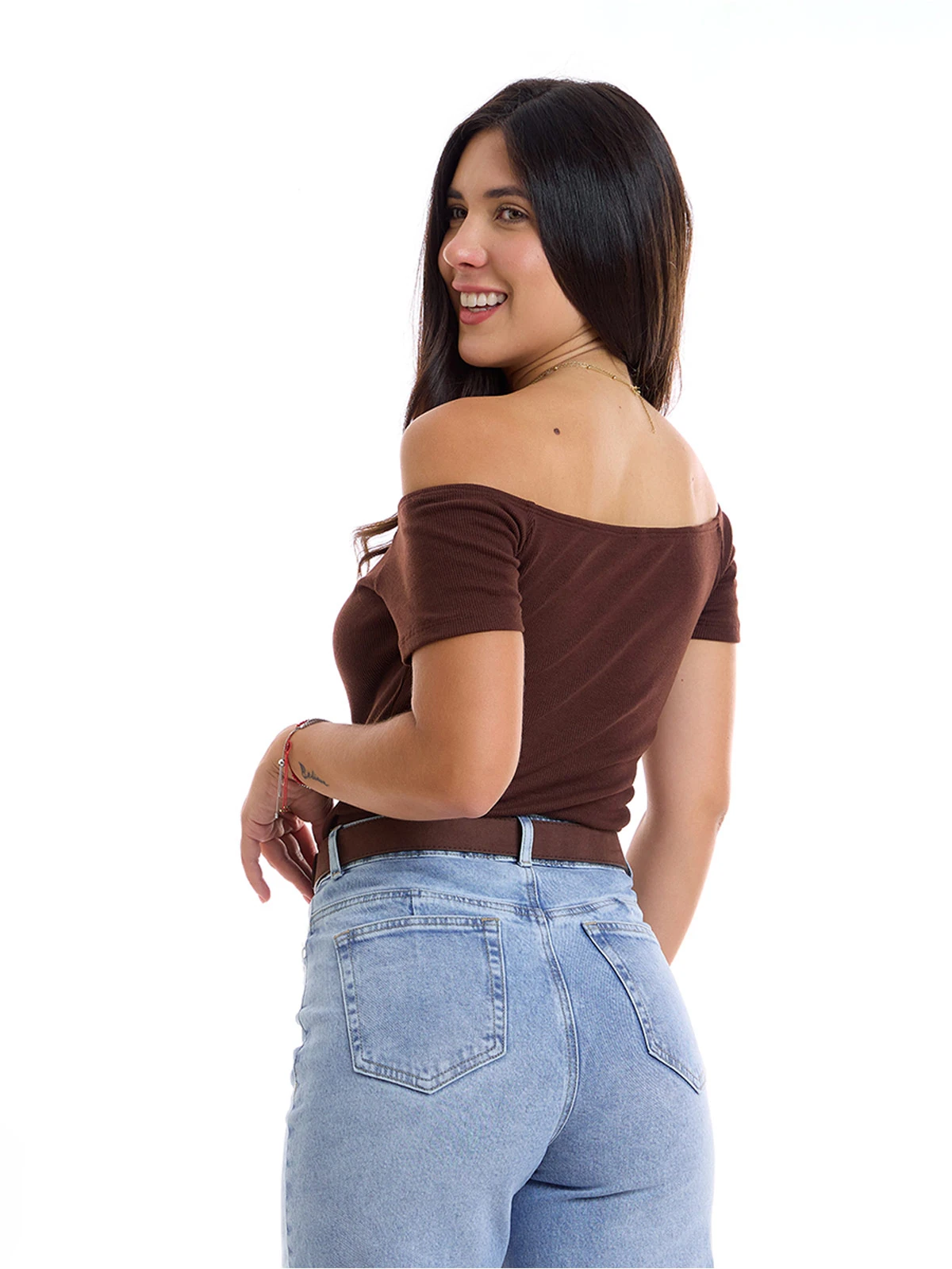 POLO MUJER METAL JEANS OFF SHOULDER TINI - 2