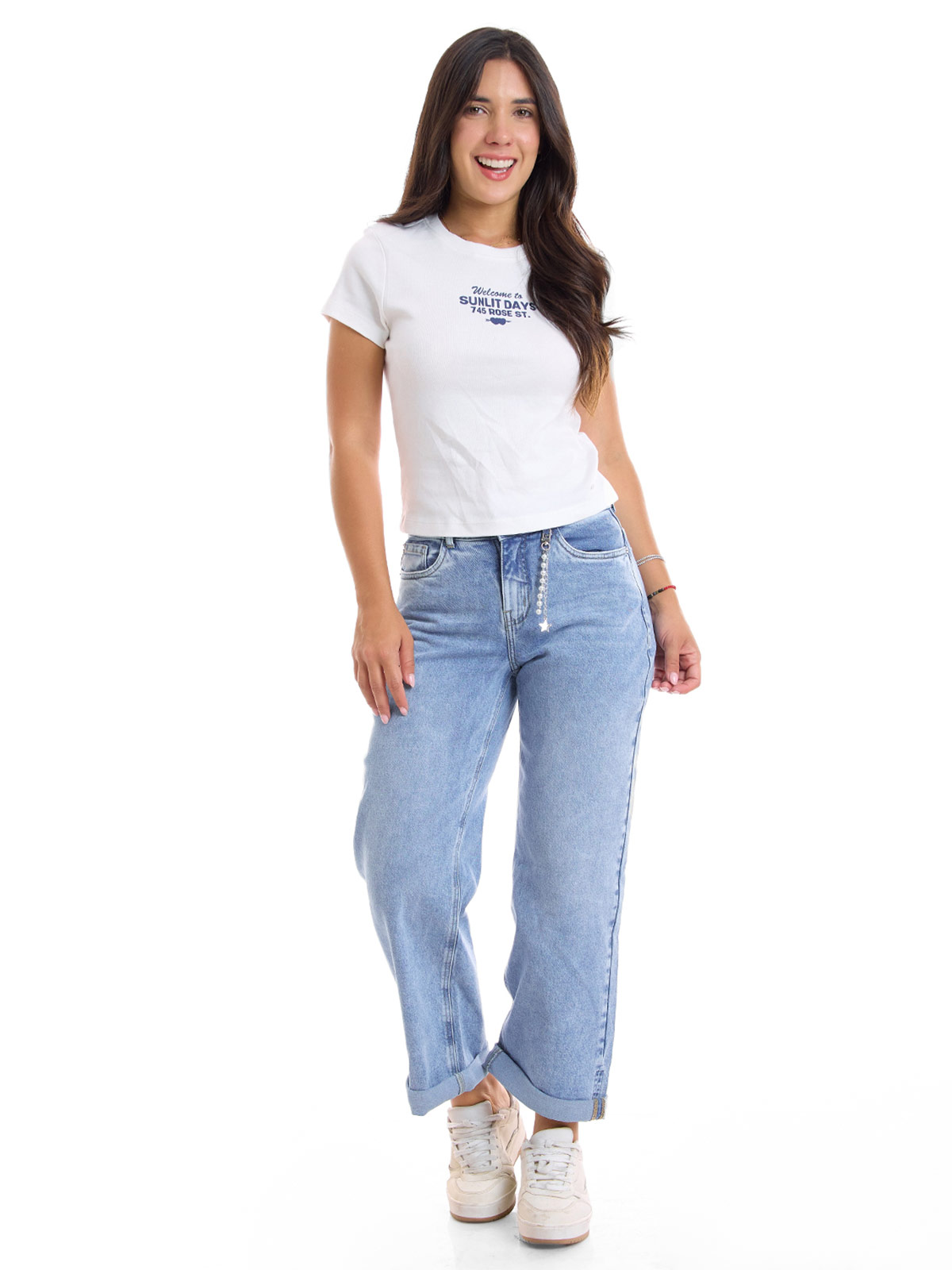 JEAN BAGGY MUJER METAL JEANS ESTRELLAS - 4