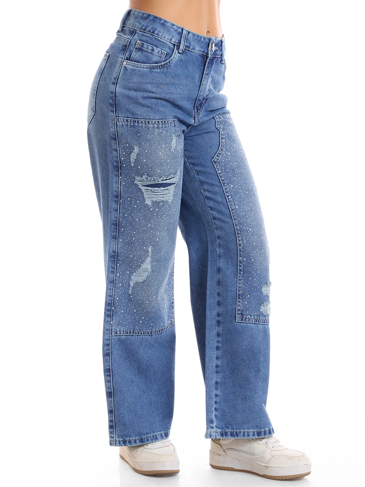JEAN BAGGY MUJER METAL JEANS ATLANTA - 4