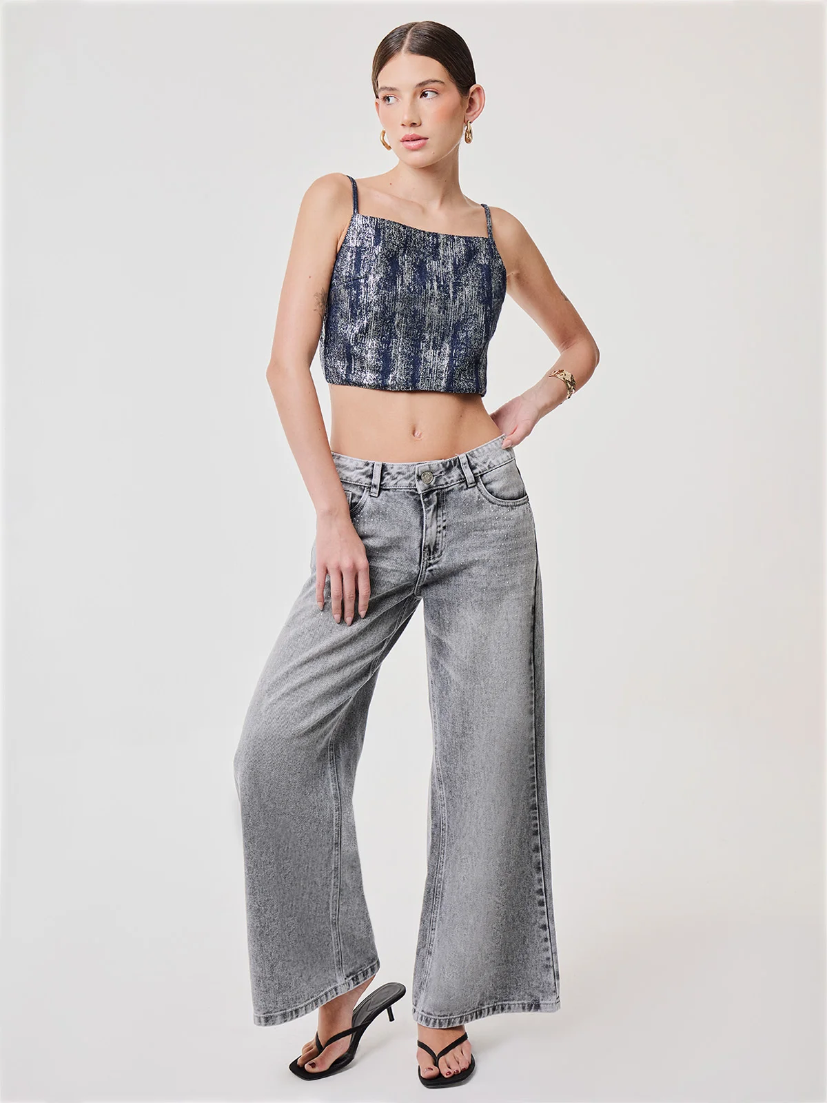 POLO SIN MANGAS MUJER INDEX DENIM - 5