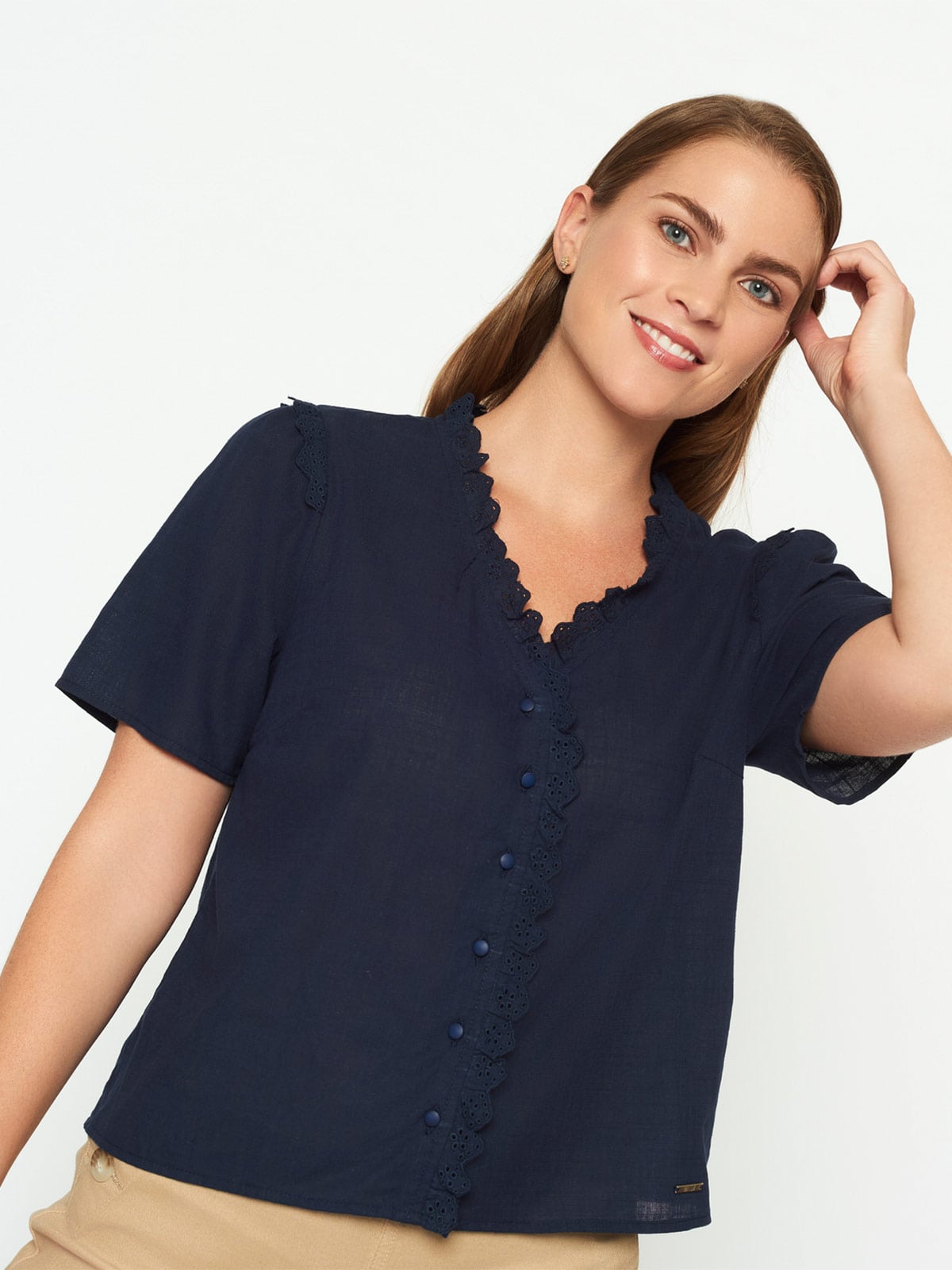 BLUSA MUJER MENTHA Y CHOCOLATE RUBI - 4