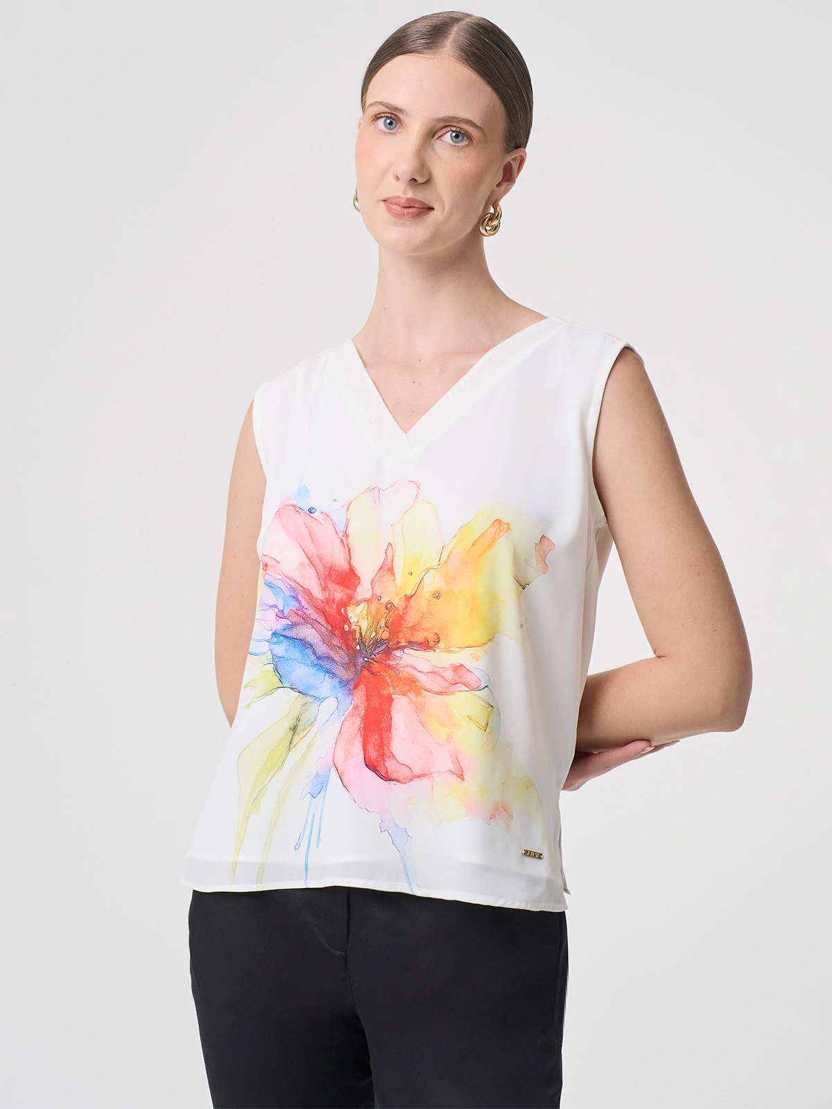 BLUSA MANGA CORTA MUJER JOHN HOLDEN WOMAN OLINDA - 1