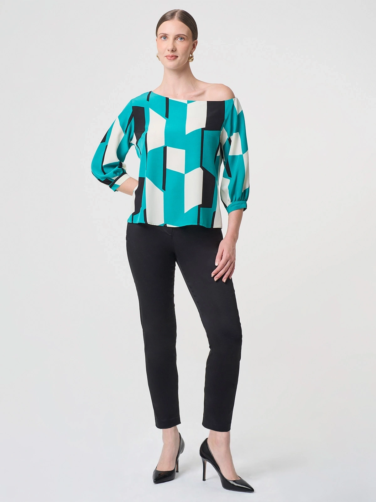 BLUSA MANGA CORTA MUJER JOHN HOLDEN WOMAN VIENA - 5