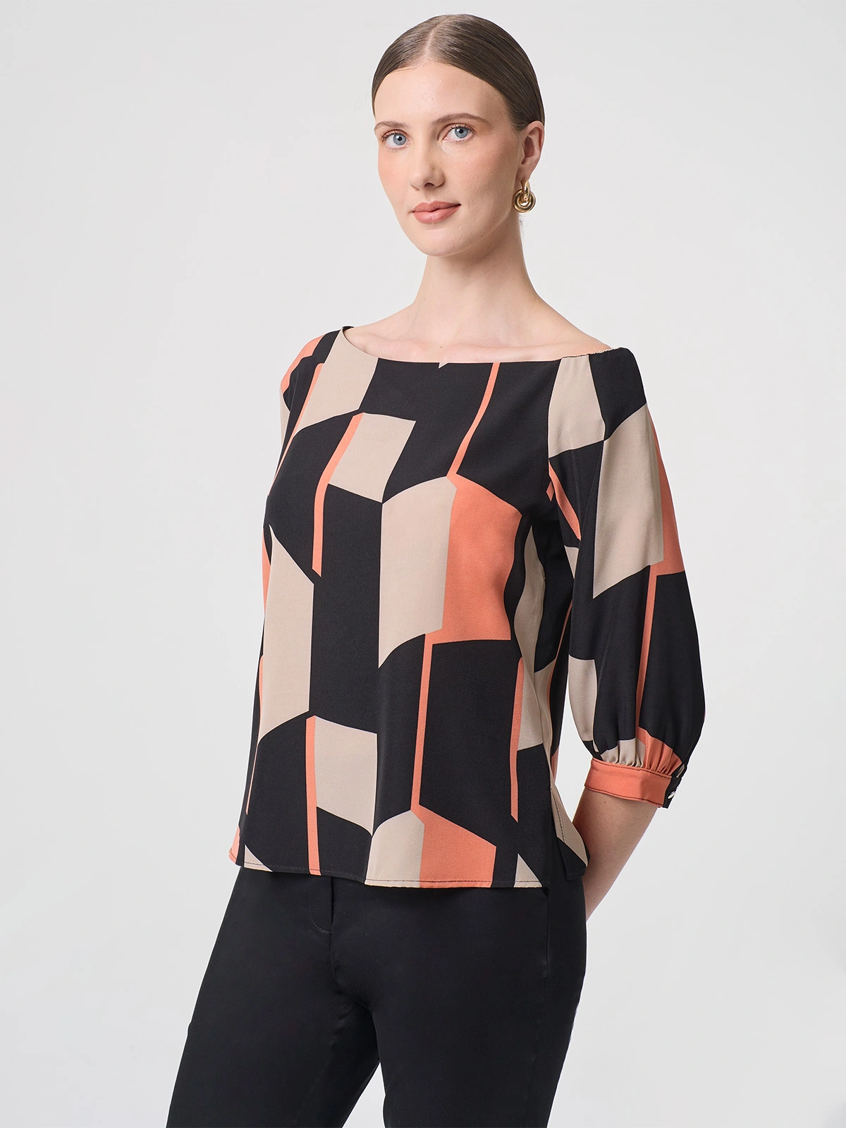 BLUSA MANGA CORTA MUJER JOHN HOLDEN WOMAN VIENA - 3