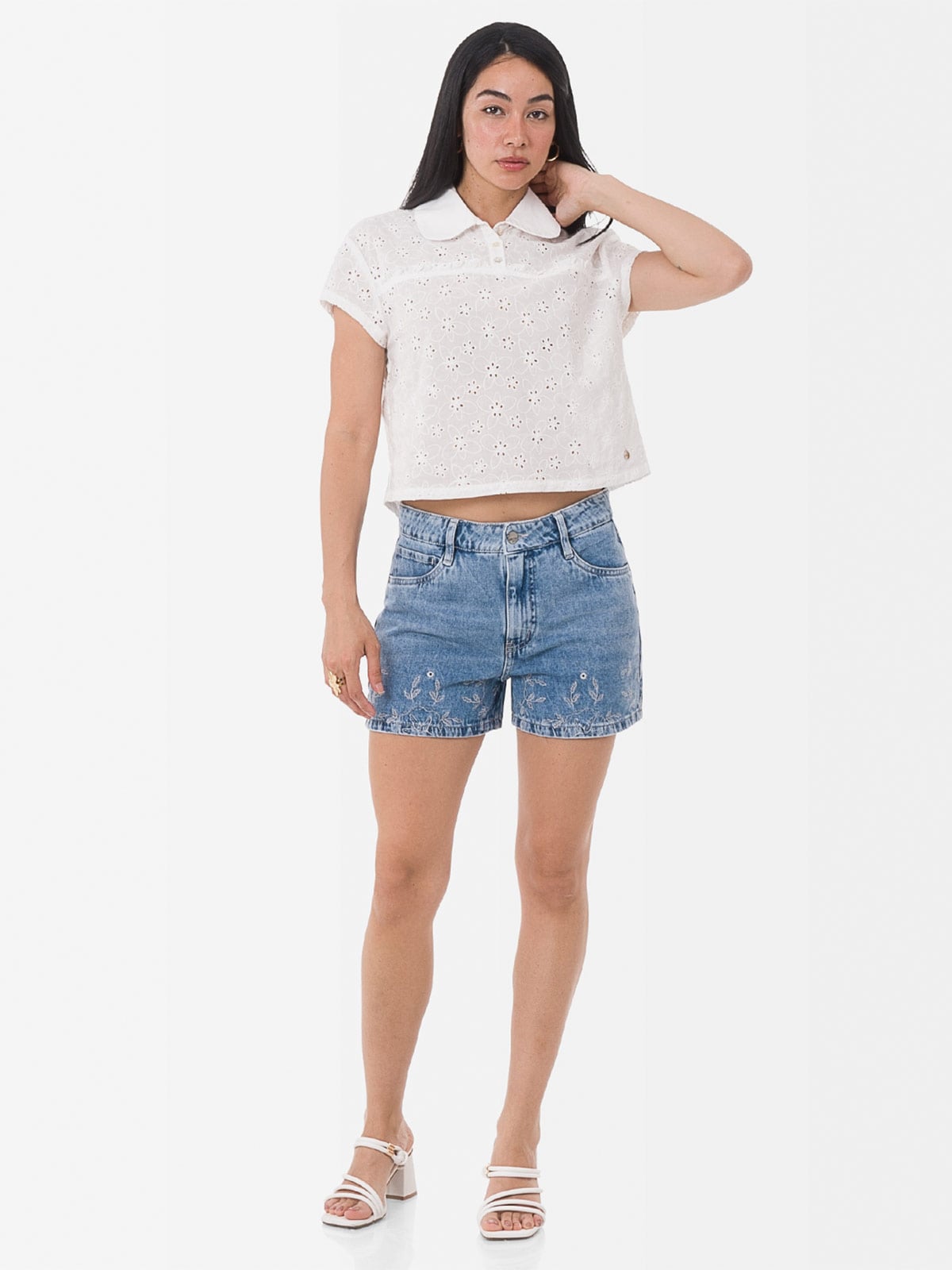 BLUSA MANGA 3/4 MUJER GOCCOS MIREYA - 1
