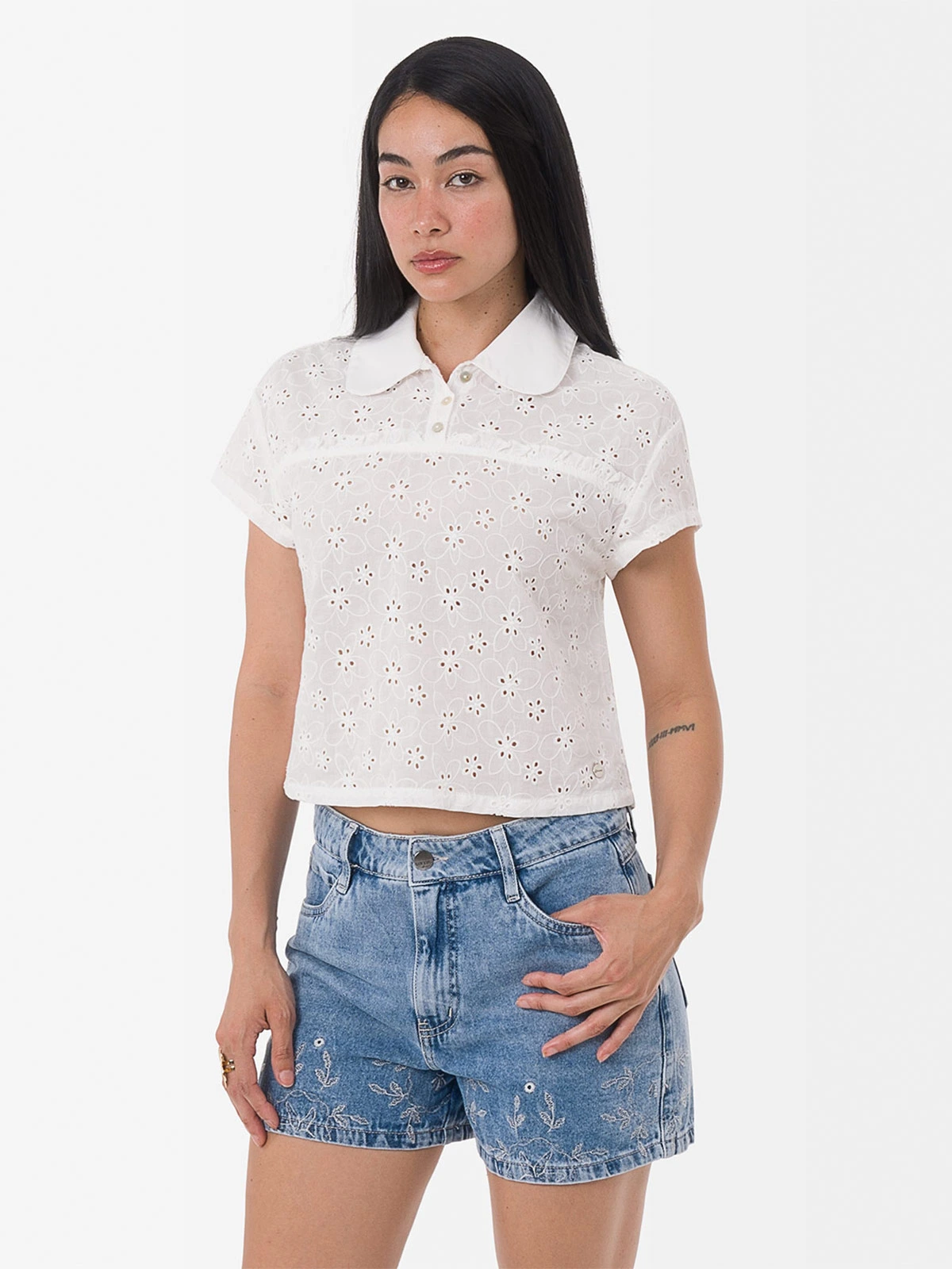BLUSA MANGA 3/4 MUJER GOCCOS MIREYA - 2