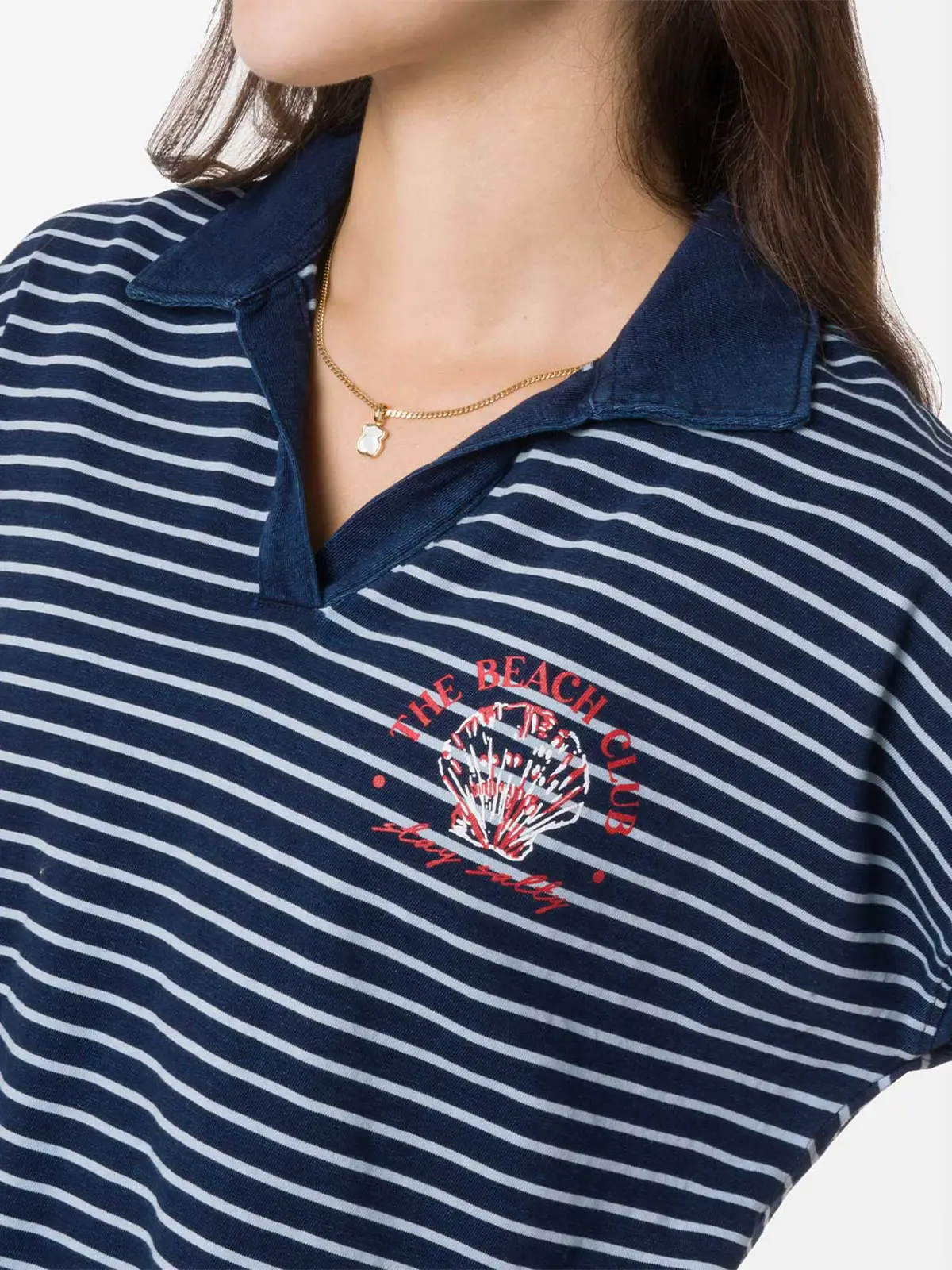 POLO MANGA CORTA MUJER GOCCOS SILVEN - 4