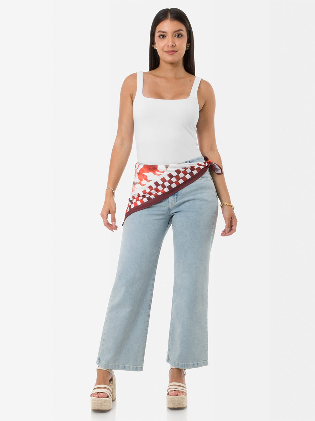JEANS STRAIGHT MUJER GOCCOS ORELIA - 1