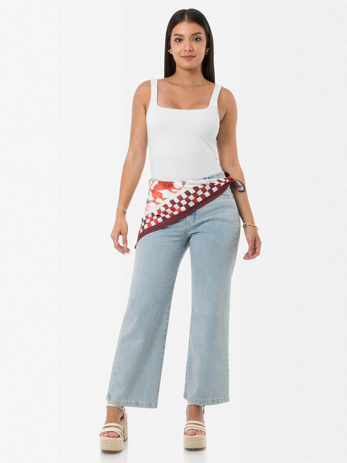 JEANS STRAIGHT MUJER GOCCOS ORELIA - 1