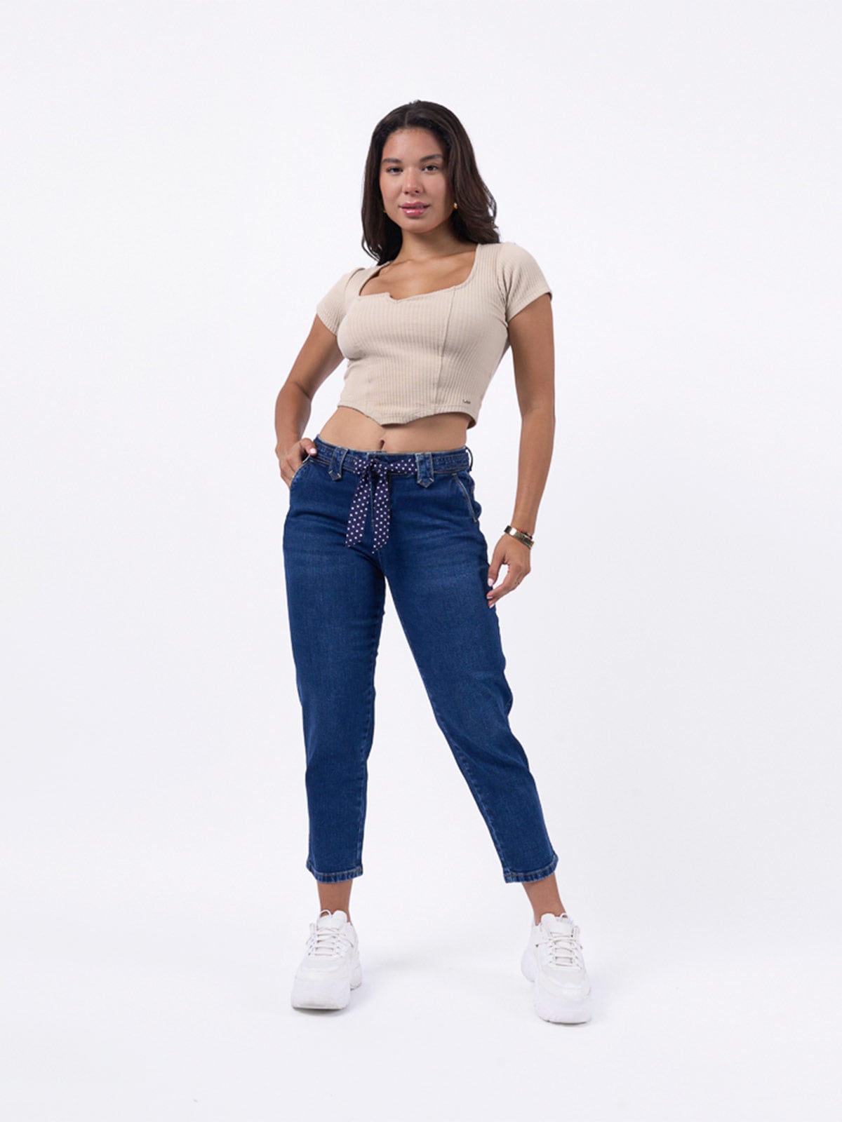 JEAN MOM MUJER BRONCO B-YURIKO - 1
