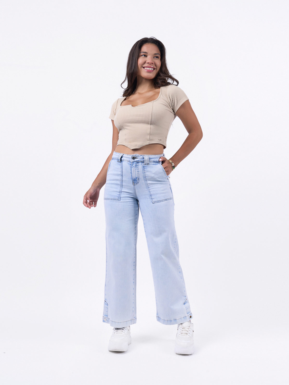 JEANS MUJER BRONCO YVONT - 1