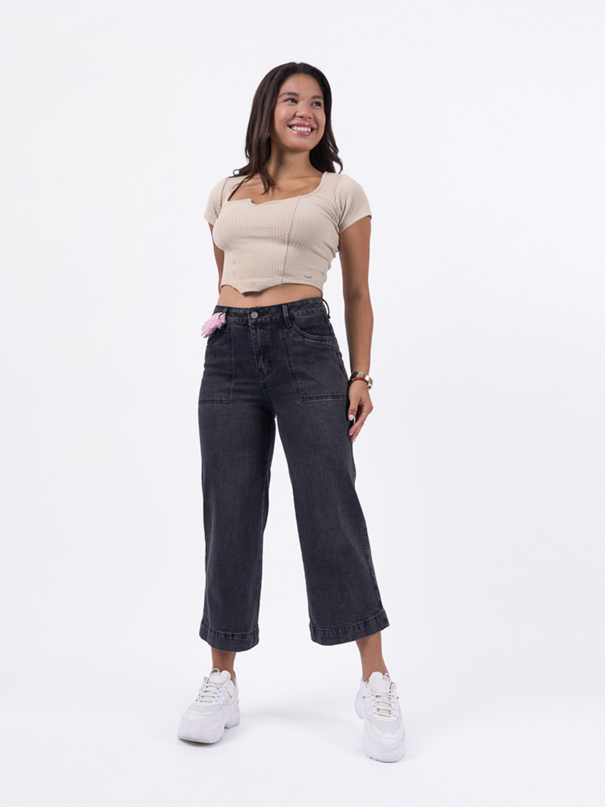 JEAN CULOTTE MUJER BRONCO B-SHIO - 1