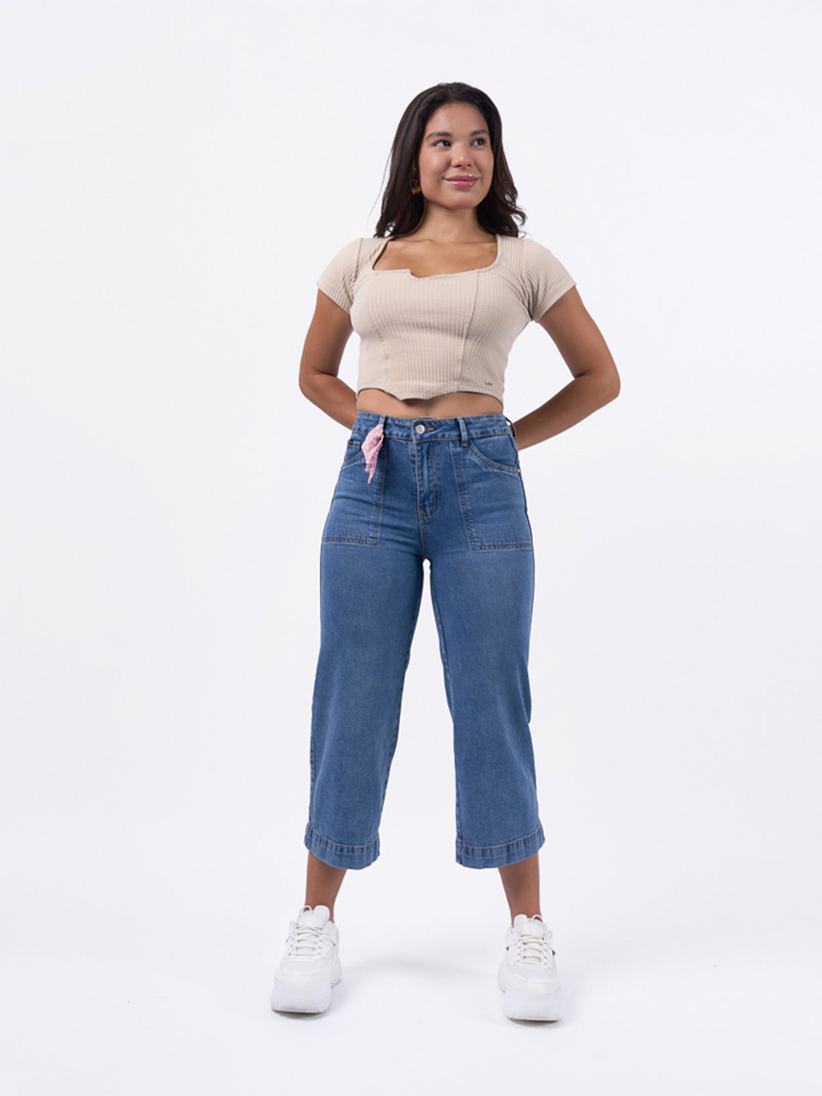 JEAN CULOTTE MUJER BRONCO B-SHIO - 1