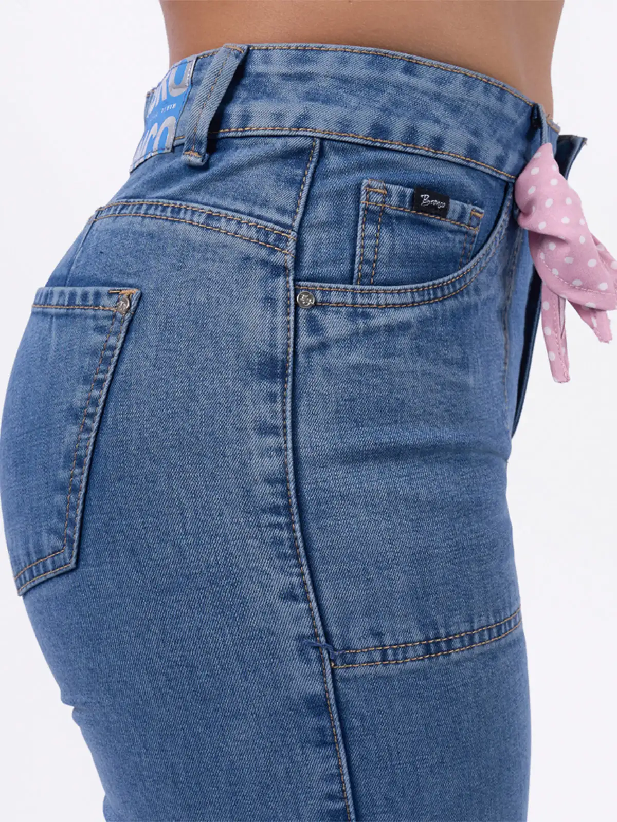 JEAN CULOTTE MUJER BRONCO B-SHIO - 4