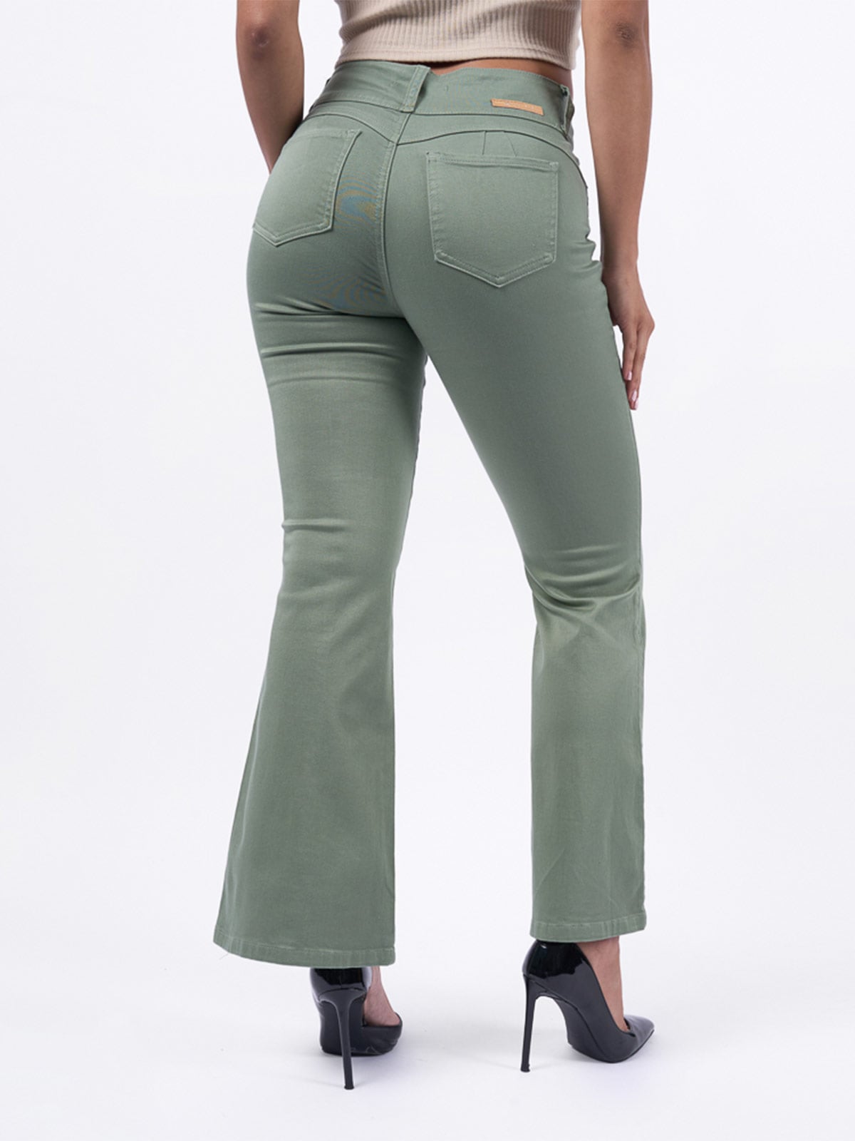 PANTALÓN FLARE MUJER BRONCO SANDY - 2