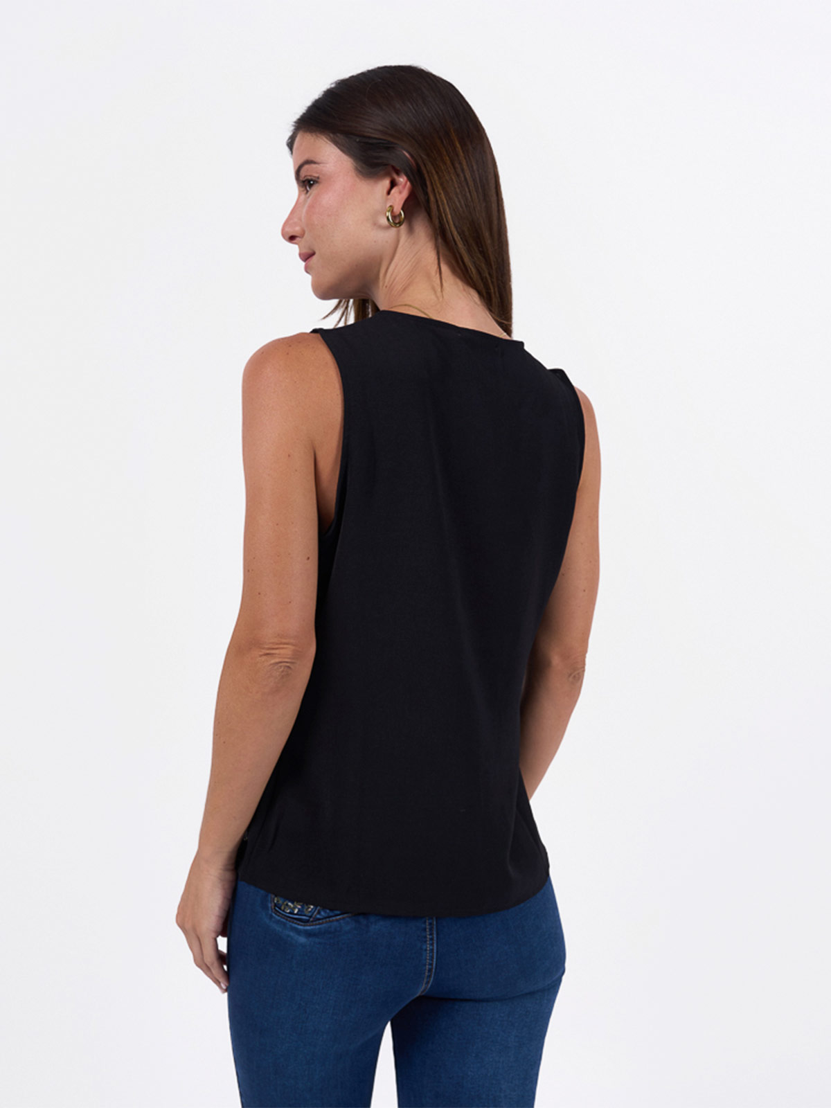BLUSA MANGA CORTA MUJER BRONCO DELMIAS - 2