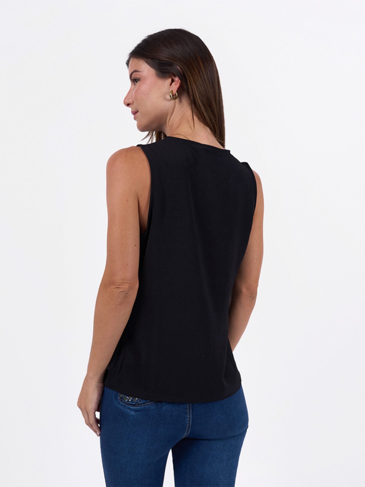 BLUSA MANGA CORTA MUJER BRONCO DELMIAS - 2