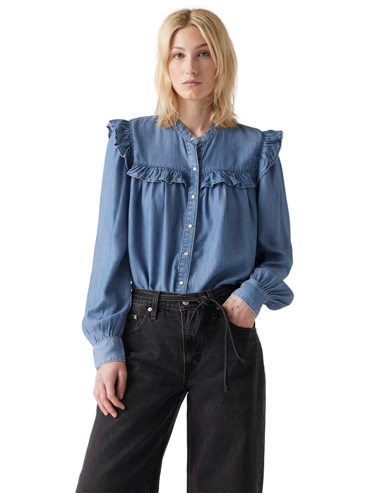 BLUSA MUJER LEVI'S GIANNA BLOUSE TAK - 1