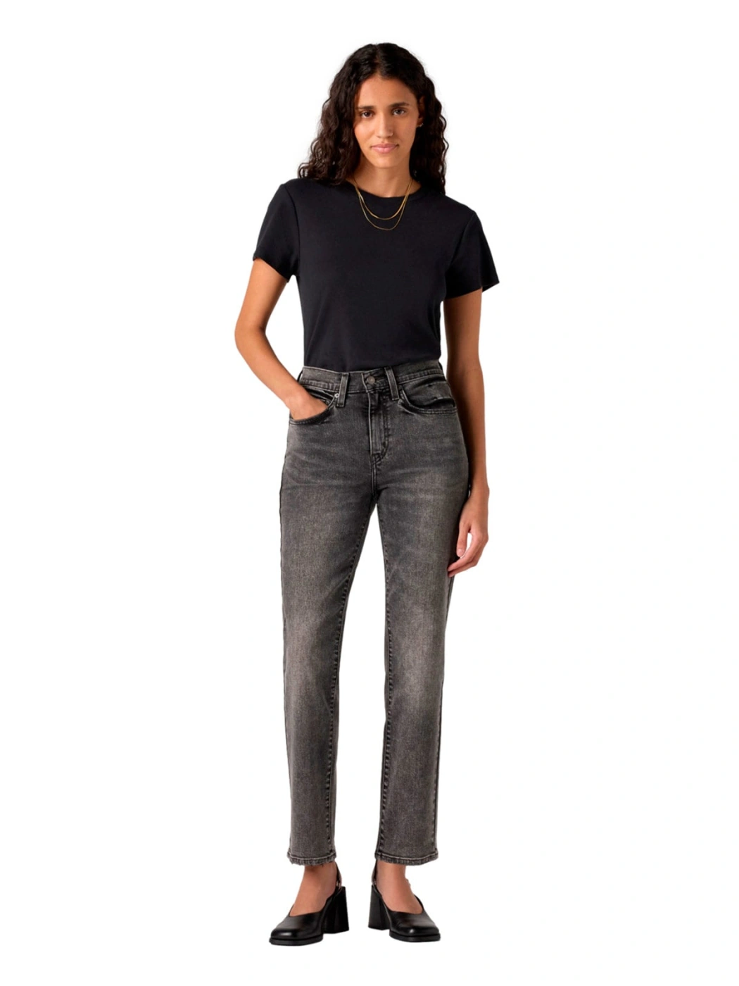 JEANS MUJER LEVI'S 724 HIGH RISE STRAIG - 1