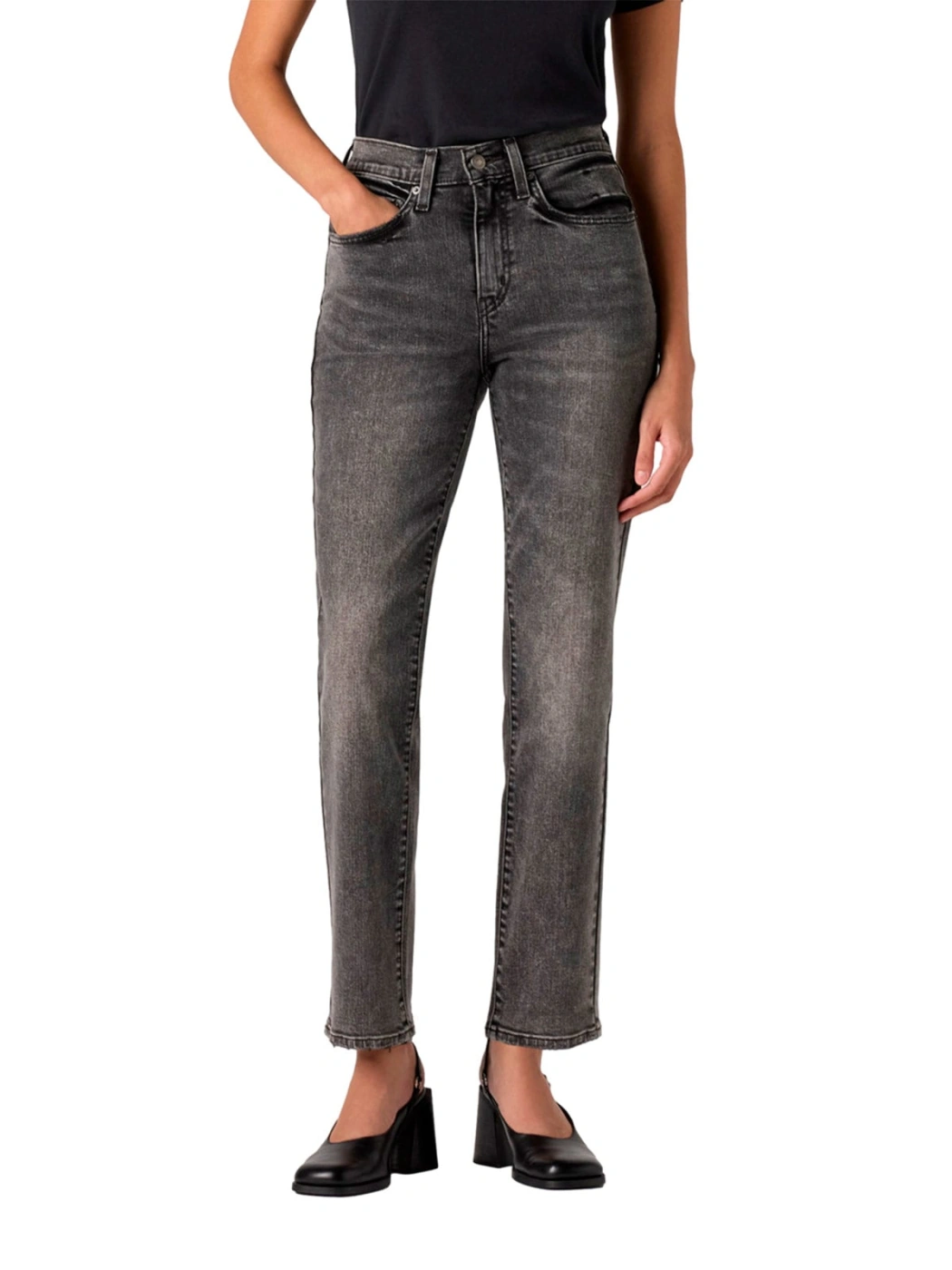 JEANS MUJER LEVI'S 724 HIGH RISE STRAIG - 2