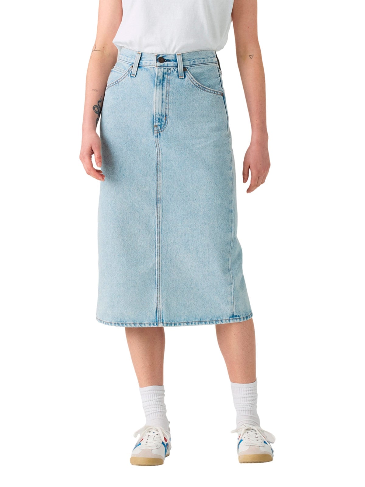 FALDA SHORT MUJER LEVI'S BACK SLIT - 2