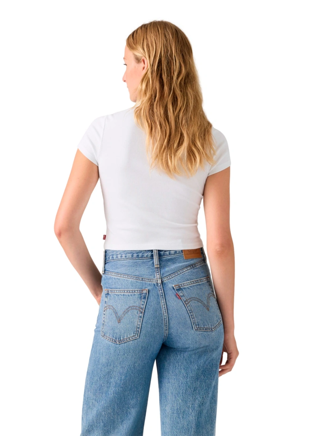 POLO MUJER LEVI'S HAYES CROPPED TEE - 3