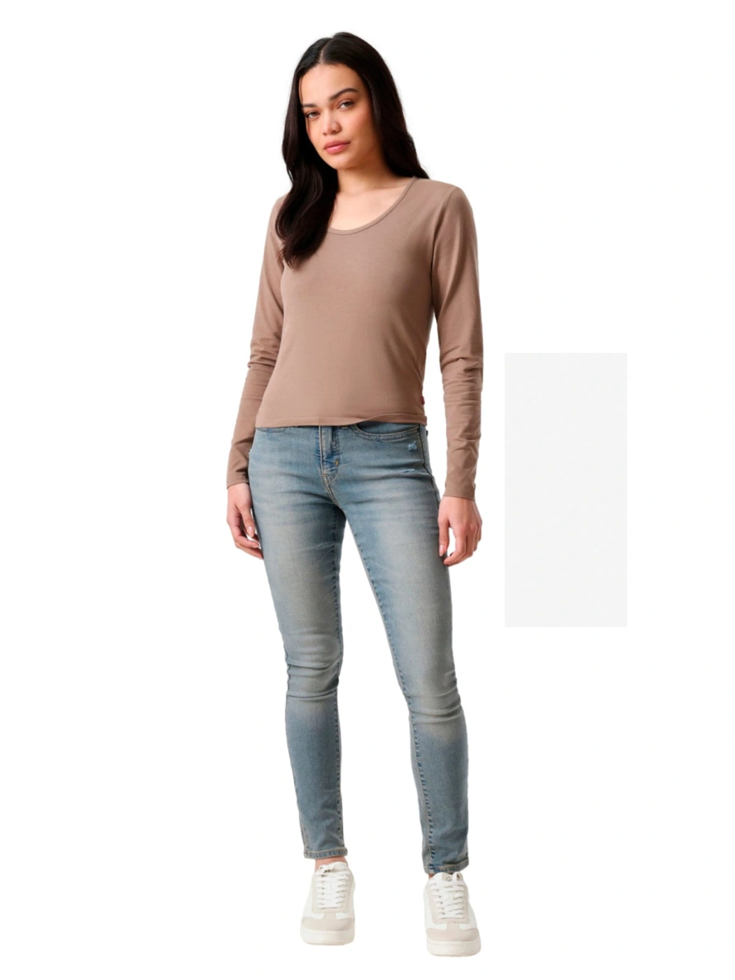 POLO MUJER LEVI'S GIGI NECK LONG - 1