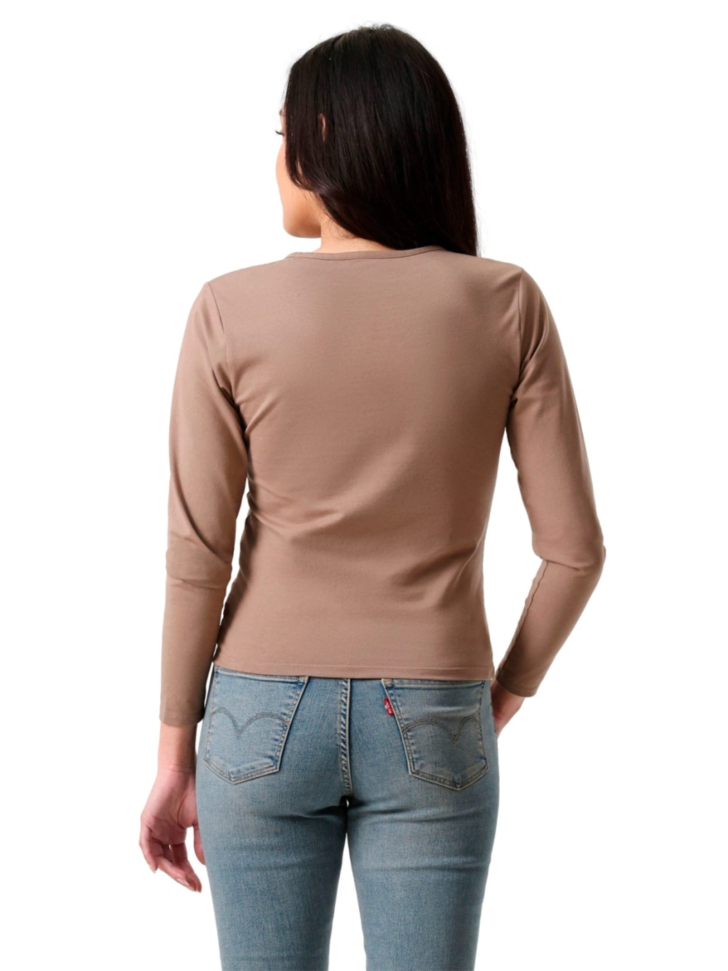 POLO MUJER LEVI'S GIGI NECK LONG - 5