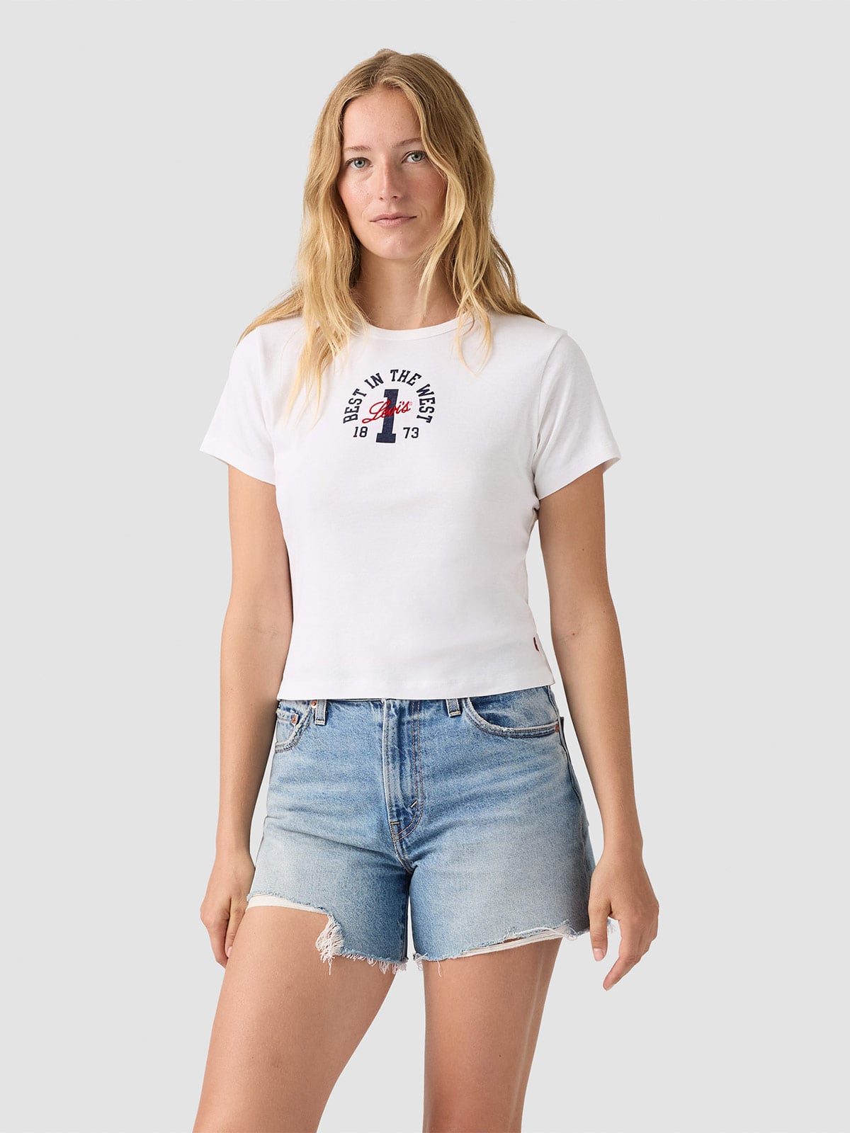 POLO MUJER LEVI'S GRAPHIC RICKIE TEE - 1