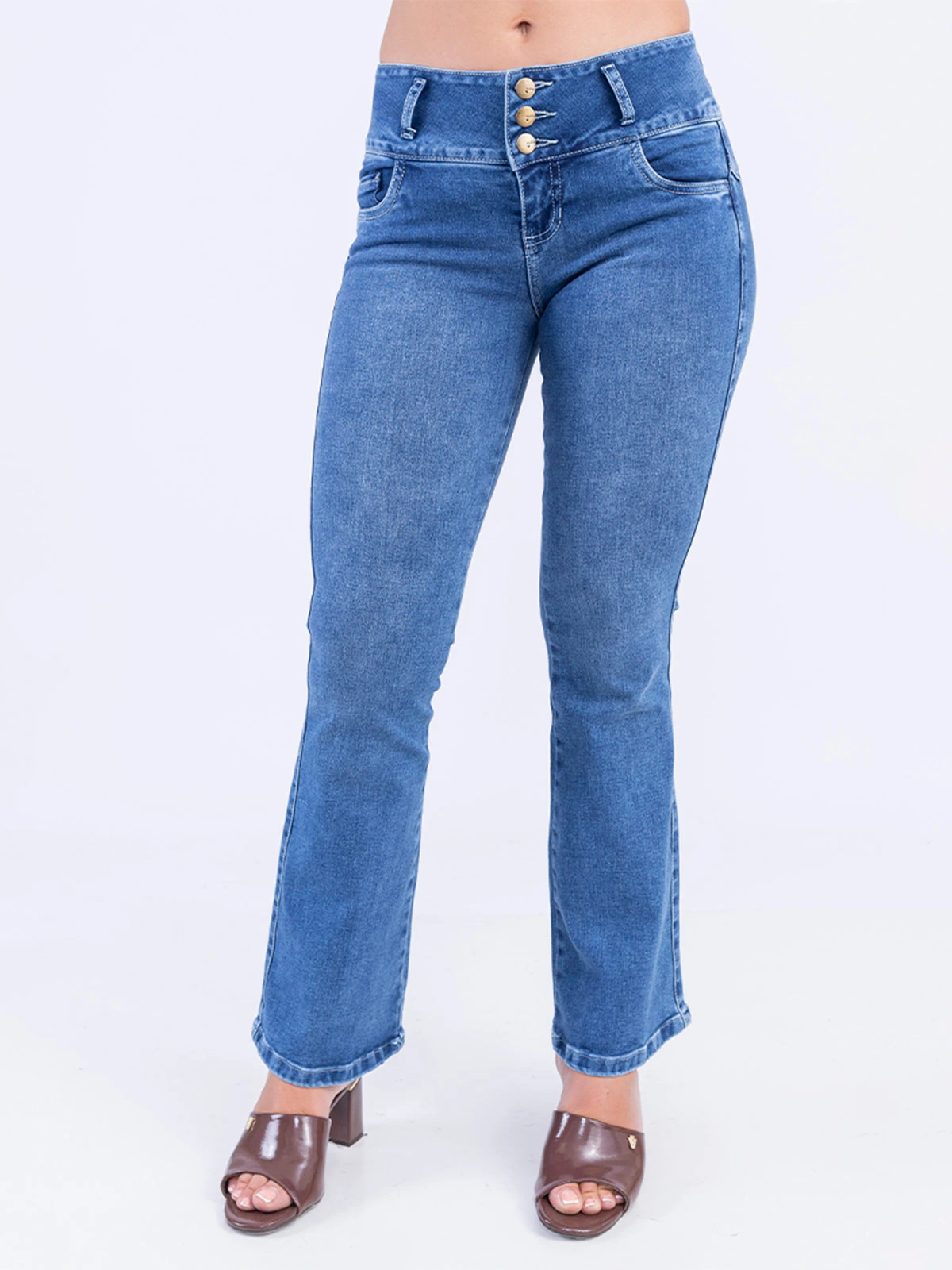JEAN FLARE MUJER SODA BLUES PALERMO - 2
