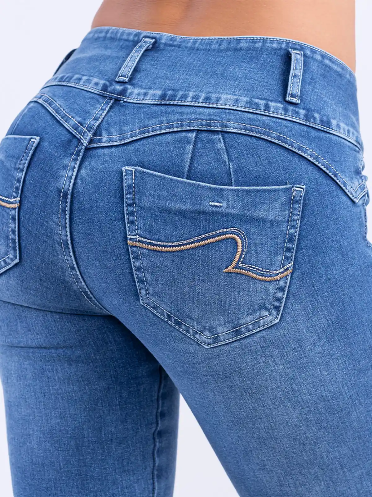 JEAN FLARE MUJER SODA BLUES PALERMO - 5