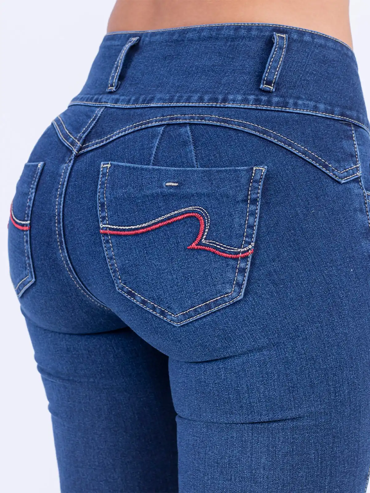 JEAN FLARE MUJER SODA BLUES PALERMO - 5