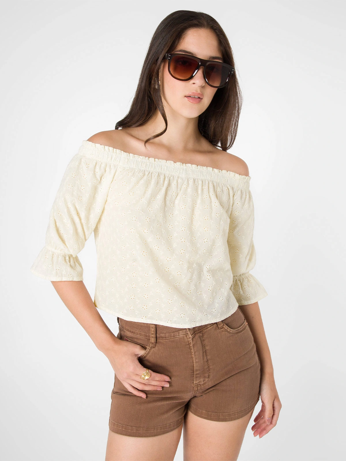 BLUSA MANGA 3/4 MUJER SQUEEZE JOSSIE - 2